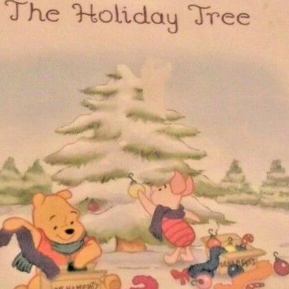 2/$25 Winnie the Pooh Disney Reader's Digest The Holiday Tree by C Lukas - Picture 5 of 7
